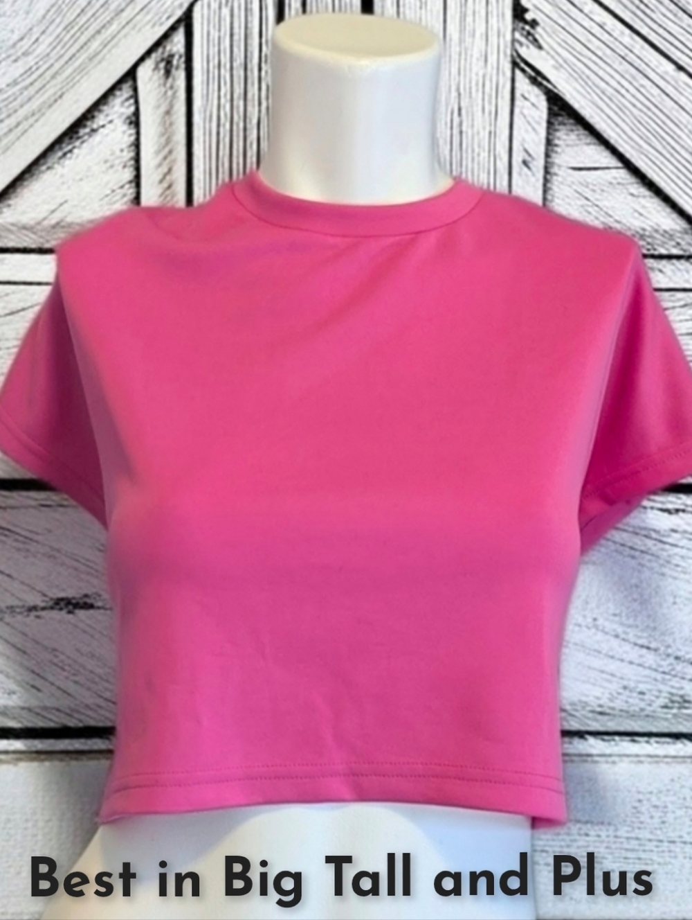 HP🌼Daisy Hot Pink Women's Crop Top